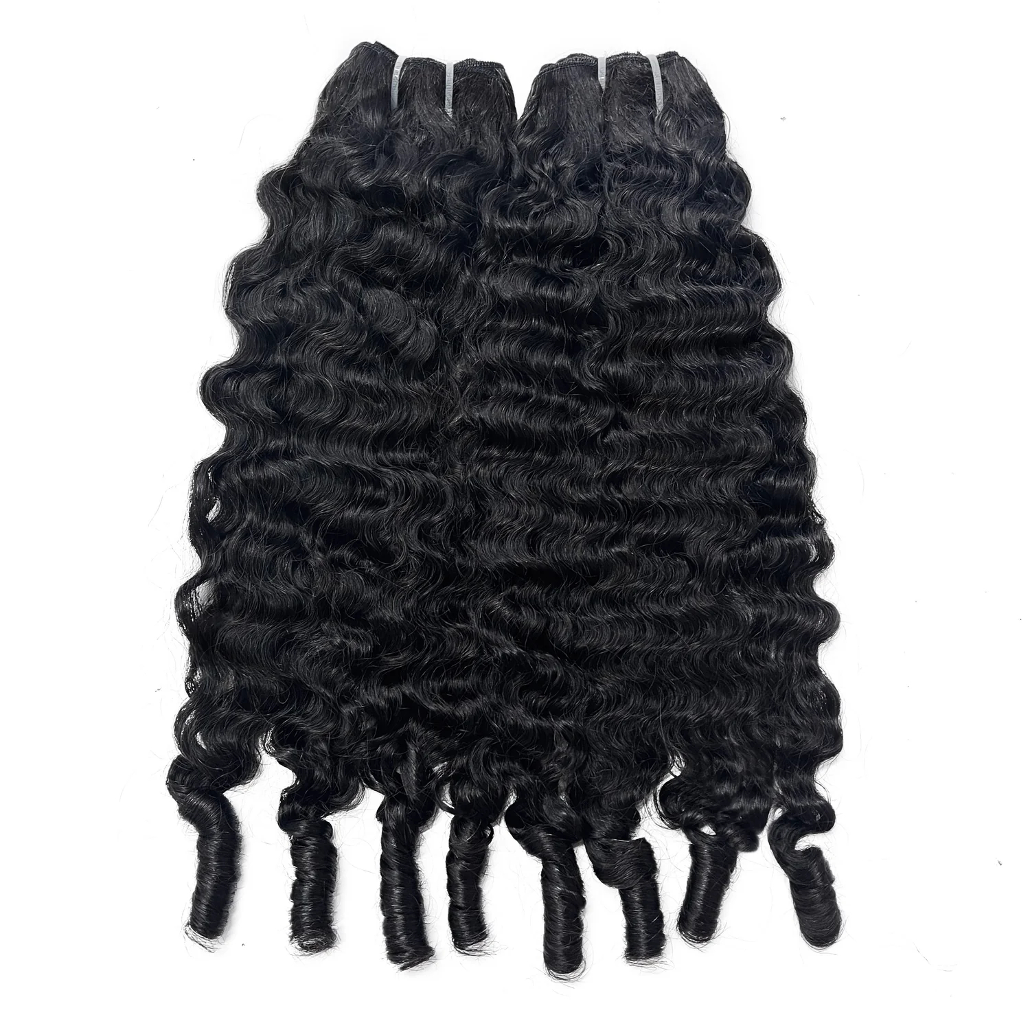 Burmese Curly Human Hair Bundles