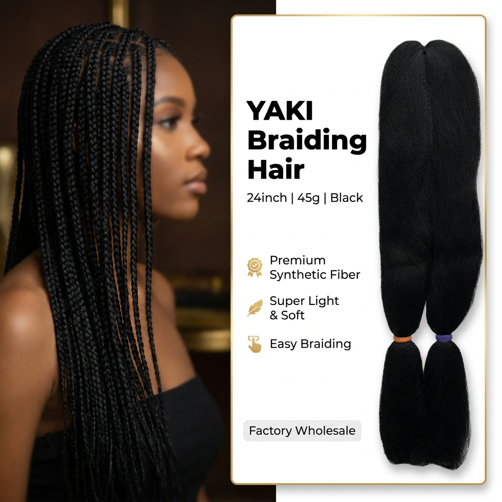 Wholesale Yaki Braiding Hair 24 Inch – N