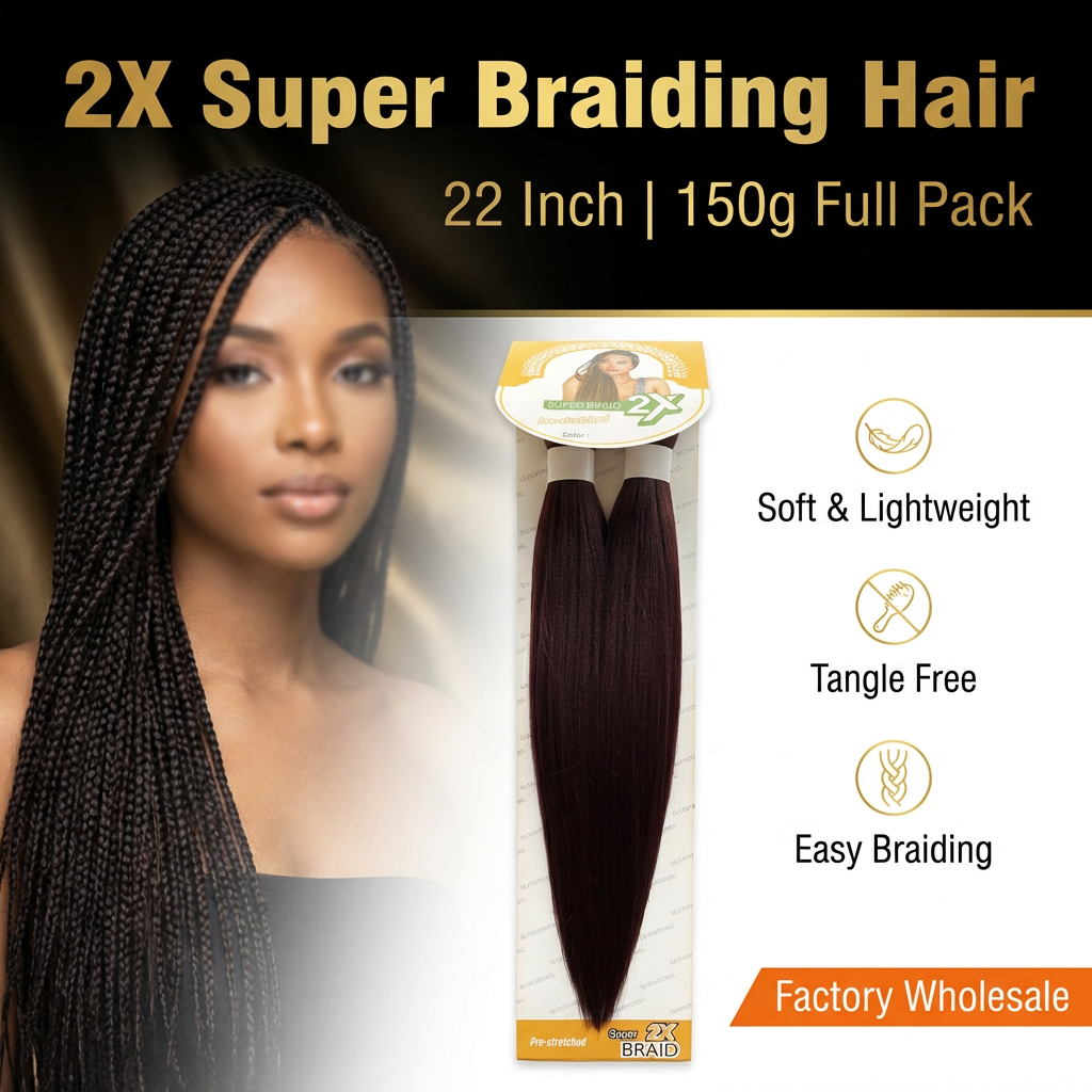 <strong>2X Super Braids 22" Pre-Stretched Y</strong>
