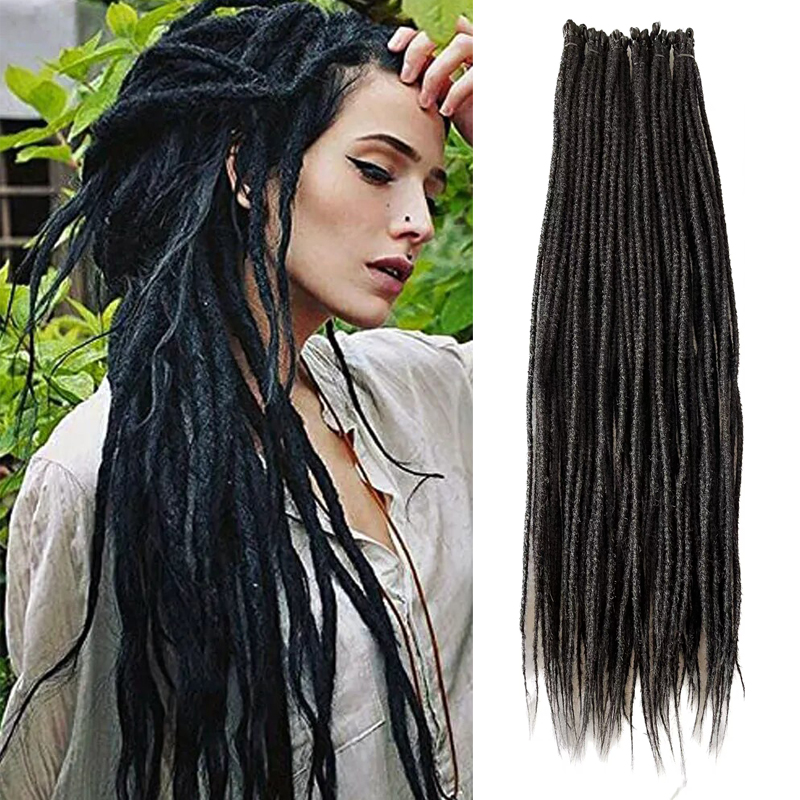 24 Inch Synthetic Dreadlock Extensions Wholesale Supplier