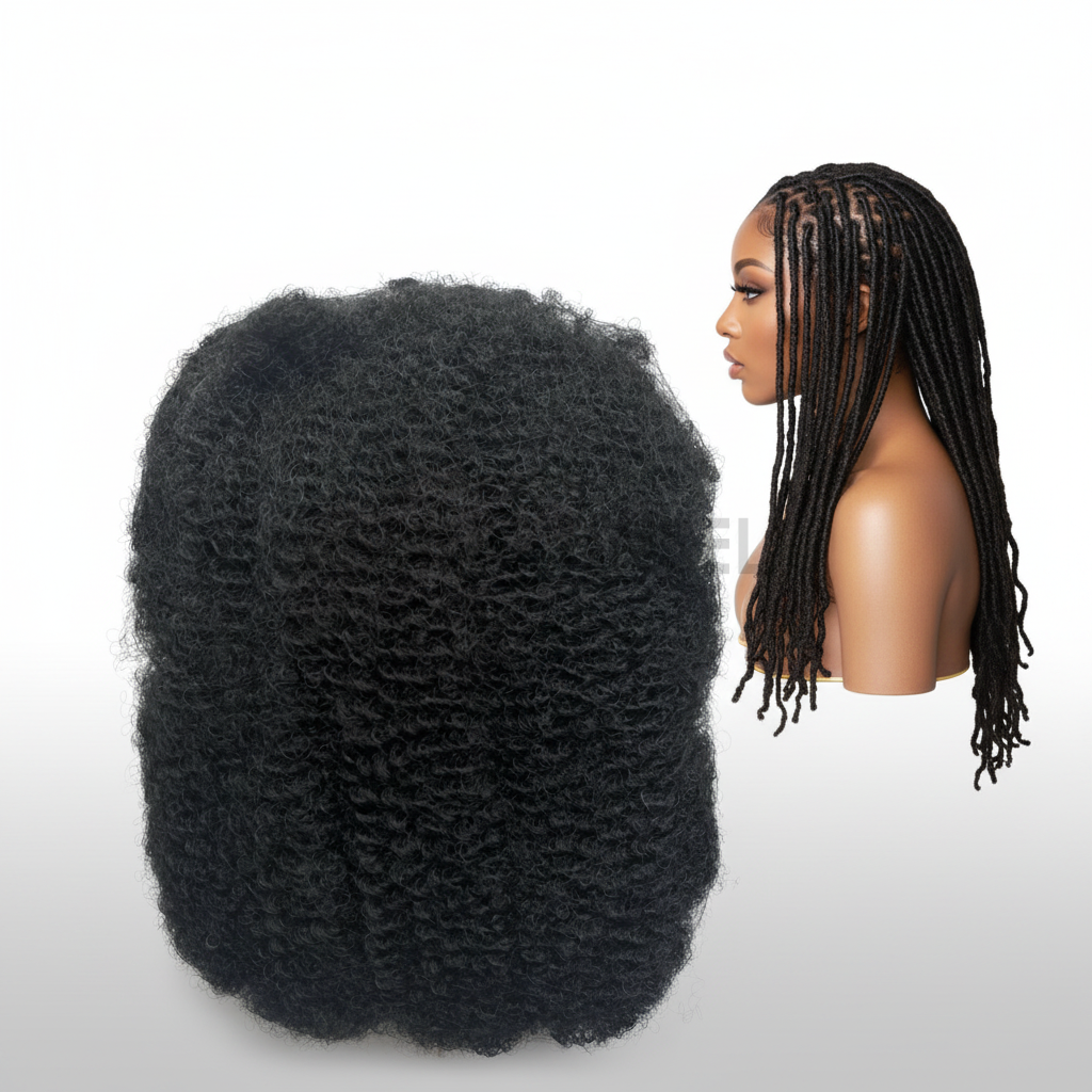 Afro Kinky Bulk Hair 12 Inch Synthetic Fiber Wholesale Supplier for Braiding Business