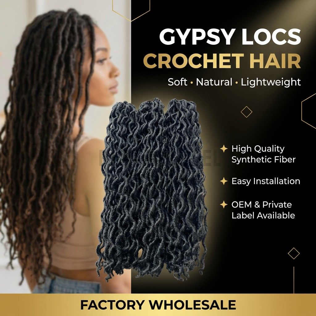 18 Inch Gypsy Locs Crochet Hair Wholesale
